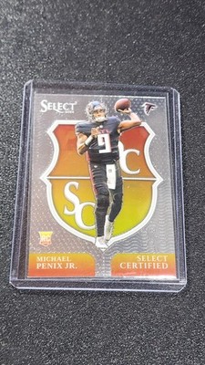 2024 Panini Select - Select Certified Rookies Michael Penix Jr. #9 (RC)