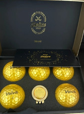 Volvik Solice Gold Edition 5Balls Magnetic Ball Marker Gift Set