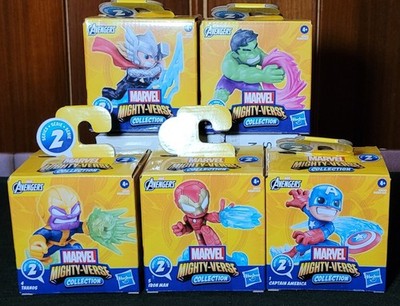5 er SET MARVEL MIGHTY VERSE FIGUREN , TOP ARTIKEL , NEU , GESCHENKIDEE,  SET 1 