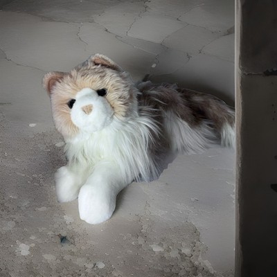 Douglas Kiki Ragdoll Plush Toy Realistic Cat Stuffed Animal, 15'' Soft Long Hair