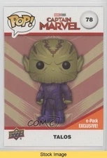 2023 Upper Deck Funko Pop Marvel Infinity Saga Chase Sticker Talos #78 READ b7b