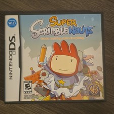 Super Scribblenauts Nintendo DS Game Case NO CARTRIDGE