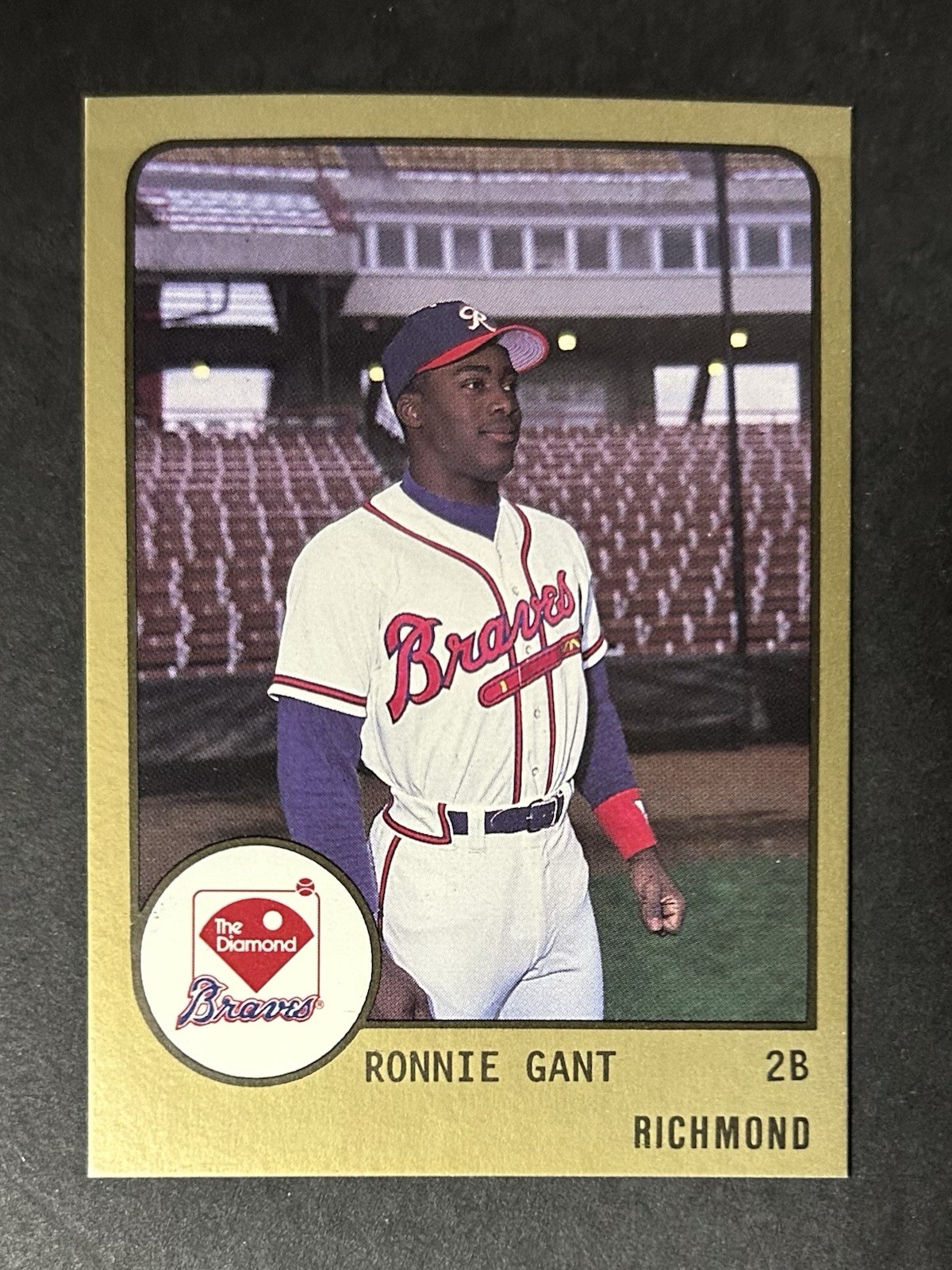 1988 Richmond Braves- #3  Ron Gant  - ProCards : NRMT-MT