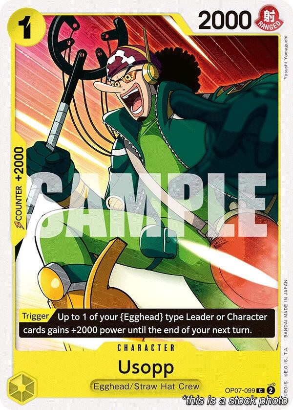 Usopp - OP07-099 - 500 Years in the Future - NM