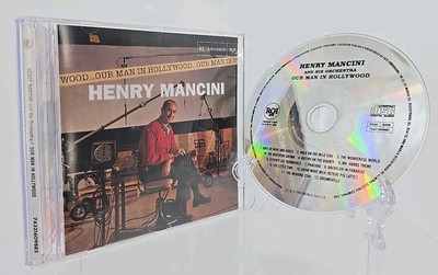 Vintage Henry Mancini & His Orchestra Our Man In Hollywood CD 1998