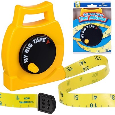 Measuring Tape Retractable Tape Measure, Wind Up Tape Measure, Easy Wind- Up ...