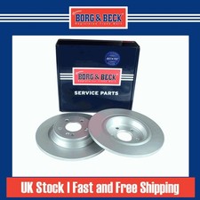 2x Brake Discs Solid For Mercedes GLB-Class X247 GLB 200 D 4matic Rear