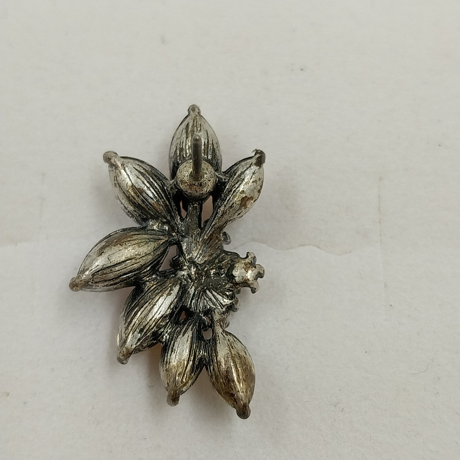 Multicolor Yellow & Clear Leaf Shape Faceted Rhin… - image 5