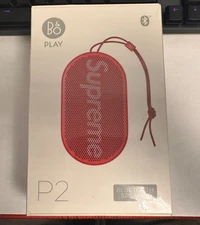 Supreme B&O PLAY by Bang & Olufsen p2 Wireless Speaker FW17 New Sealed Bluetooth