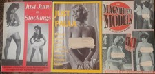 Lot of Three Vintage Glamour Magazines (Nosta...