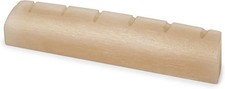 StewMac Slotted Unbleached Bone Nut, For Martin Acoustic Guitars, 1-11/16"...