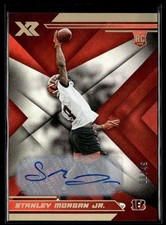 2019 Panini XR Autographs Orange Stanley Morgan Jr. RC Auto 08/49 Cincinnati