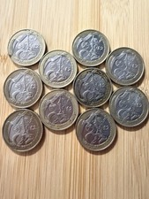 2002 Commonwealth Games 2 Pound Coins 3x Northern Ireland 5x Scotland 2x Wales