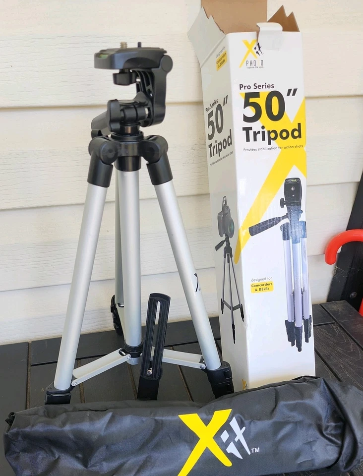 Tripé Pro Series 50" polegadas para filmadoras e câmeras  - Imagem 2 de 4