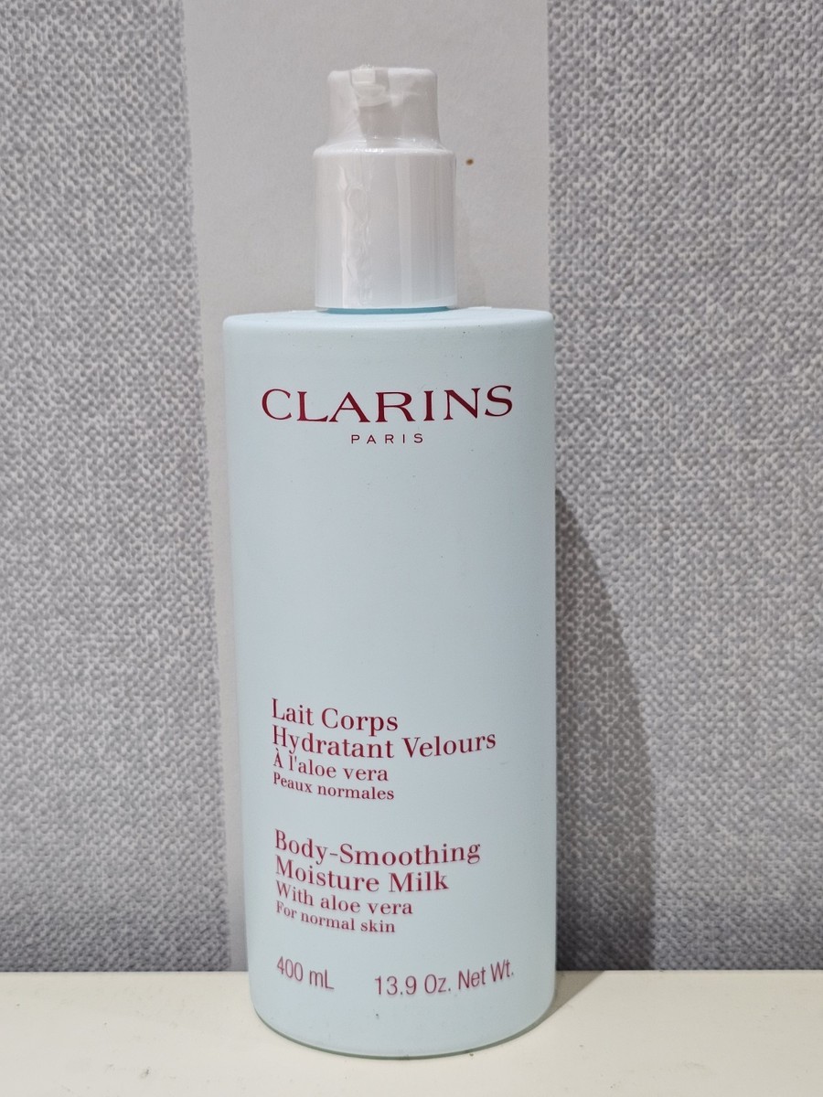 Clarins Aloe Vera Body Smoothing Moisture Milk 400ml. | eBay UK