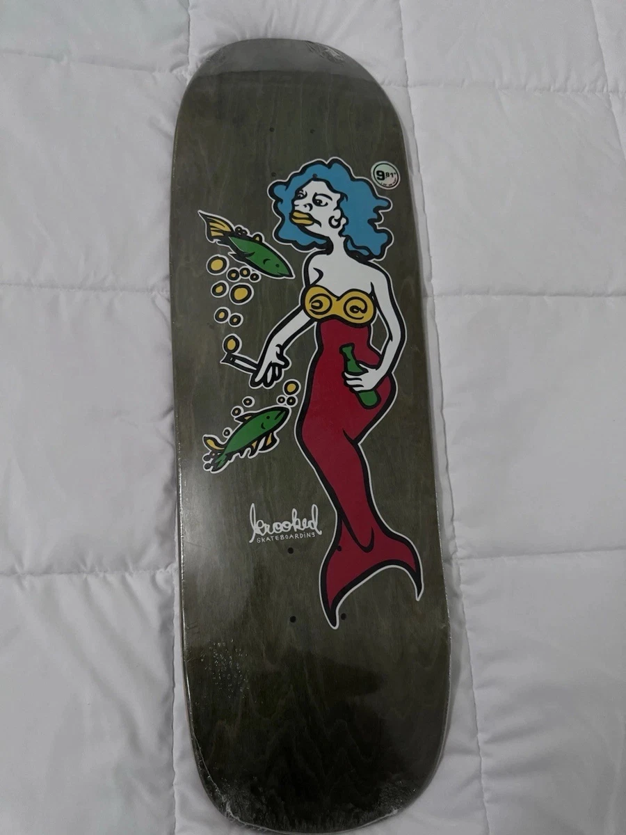 Deck De Skateboard Mark Gonzales 'Gonz & Roses' Silver Dippé - Édition Limitée 25/50 - Rare