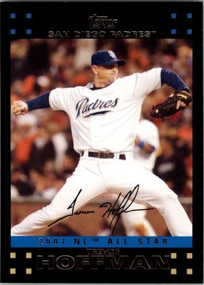2007 Topps Update Red Back #241 Trevor Hoffman - BB