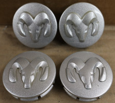 Oem Used Set Dodge Dakota Stratus Magnum Charger Silver Center Caps 0wg23trmaa