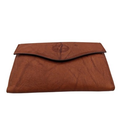 Wexford Collection Genuine Leather Clutch Wallet with Calculator and Coin Purse