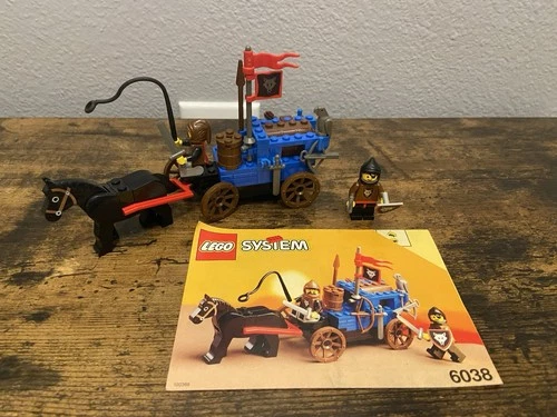 Lego Castle Wolfpack Renegades 6038 100% Complete W/Instructions Vintage 1992