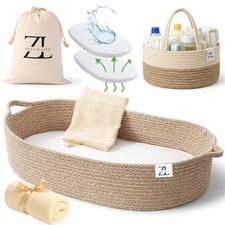 Baby Changing Basket for Baby Dresser, Moses Basket for Babies, Caddy Basket,...