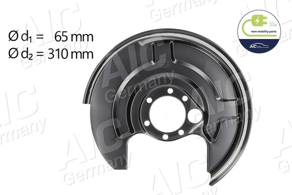 AIC Ankerblech Spritzblech Bremsscheibe Hinten Links FüR Audi A4 80 8D2 B5 8C-image