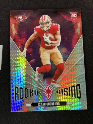 2024 Panini Phoenix - Rookie Rising Isaac Guerendo #RR-IGO Hyper (RC)