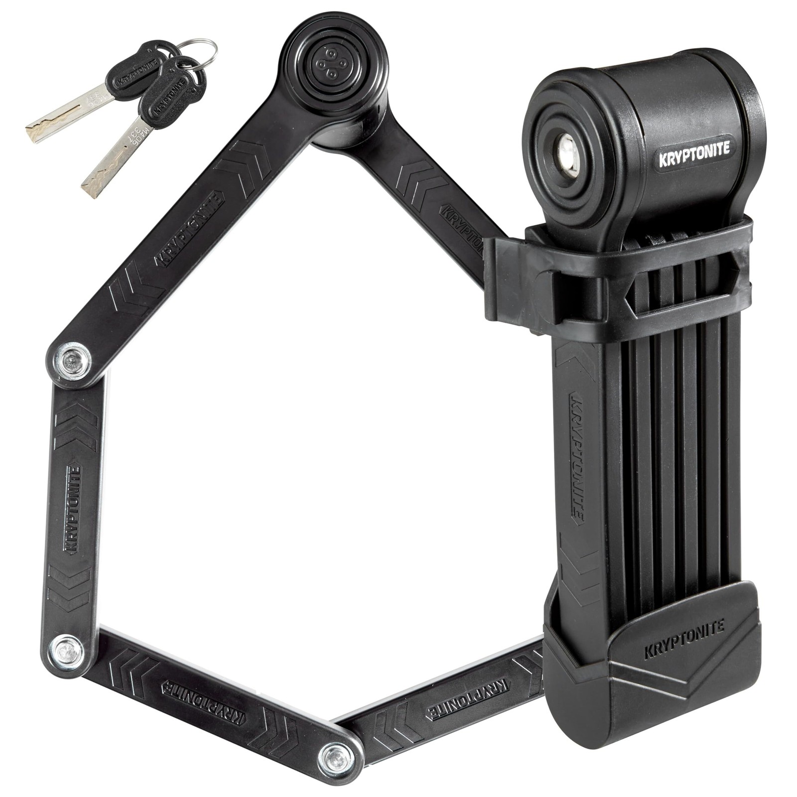 Kryptonite Keeper 585 Folding Bike Lock, Compact Lightweight High Security Anti-