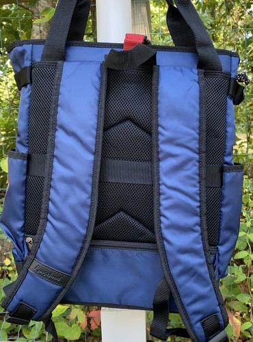 Rangeland Business Travel Carry On Backpack Blue Color 16” Bag School Work - Picture 5 of 16