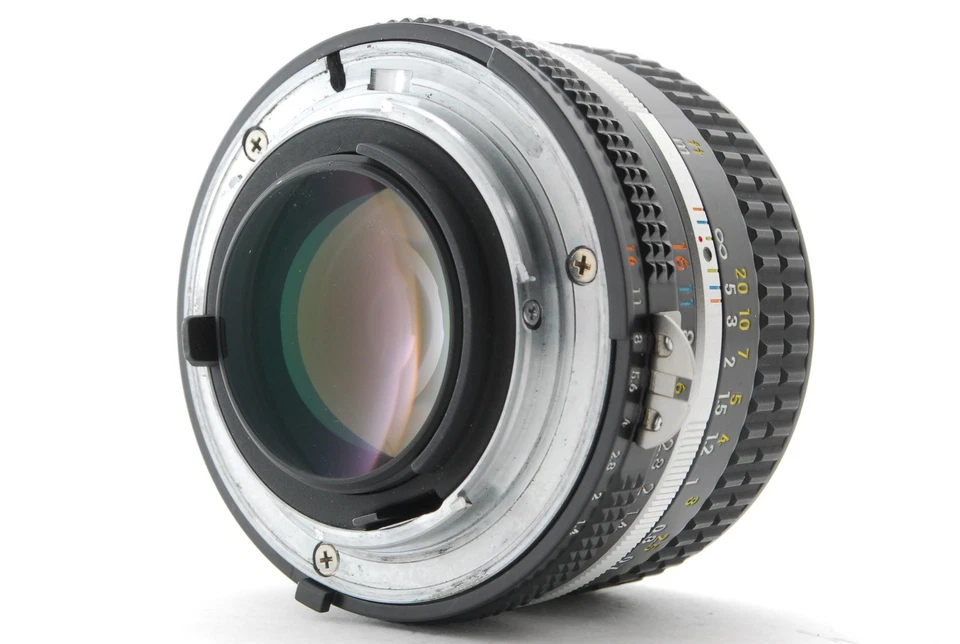 ▶︎[NEAR MINT+] Nikon Ai-s Nikkor 50mm f1.4 AIS MF Prime Lens w/cap From JAPAN - Image 4 of 4