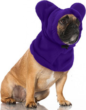 Winter Dog Hats Quiet Ears for Dogs Ear Muffs Pet Neck Warmer Scarf Hoodie Noise
