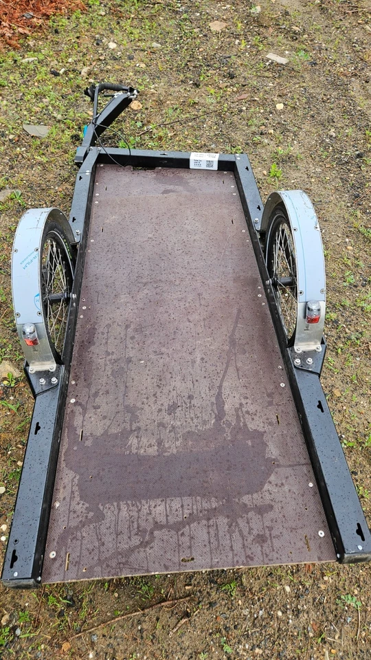 Remolque para bicicletas Fleximodal Runner (enganche no incluido) usado, necesita un poco de trabajo Foto 3 de 4