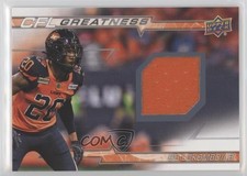 2023 Upper Deck CFL Greatness Game Jersey Boseko Lokombo Bo #CG-BL h3v
