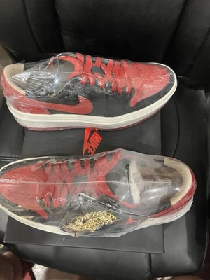 Nike Air Jordan 1 Low Elevate Bred Black White Red New with Box Size 8.5 W