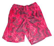 Athletic Works boys 10-12 Red Athletic Shorts