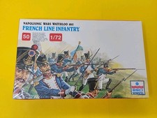 French Line Infantry Napoleonic Wars Waterloo 1/72 Scale Military Figure RARE