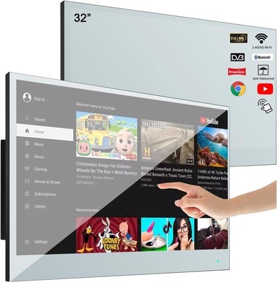 Soulaca 32 inch Full Touchscreen Magic Mirror 32'' (Android TV) 
