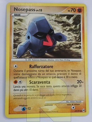 Nosepass Lv.13  Arceus 69/99  Common  Pokemon  Deutsch  Good+