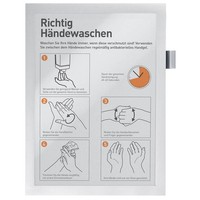 Durable Magnetrahmen Selbstklebend Duraframe Note Silber A4, 1 St.