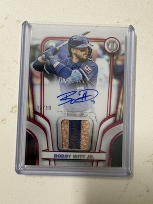 🔥Topps 2026 Tribute Bobby Witt Jr. Royals Auto Relic TTTA-BW 07/10🔥