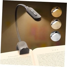 24 LED Rechargeable Book Light for Reading in Bed with Memory Function Eye 