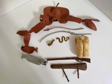 Vintage Marx Johnny West Accessories Saddle Pieces
