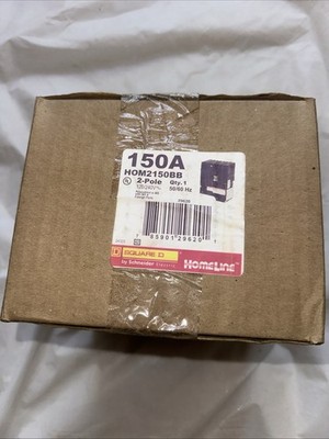 Square D HOM2150BB 150A 2-Pole 120/240V Circuit Breaker