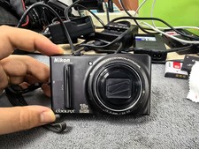 Nikon COOLPIX S9100 12.1MP 18x Zoom Digital Camera English Languege black