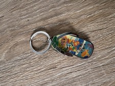 Aloha Hawaii Flip Flop Souvenir Keychain