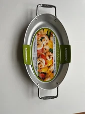 Cuisinart Non-Stick Oval Grilling Pan  13" x 8",  Brand new