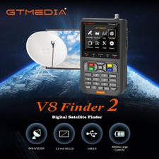 GTMEDIA V8 Finder 2 Satellite Finder Meter DVB-S/S2/S2X 3.5" LCD Display 1080P