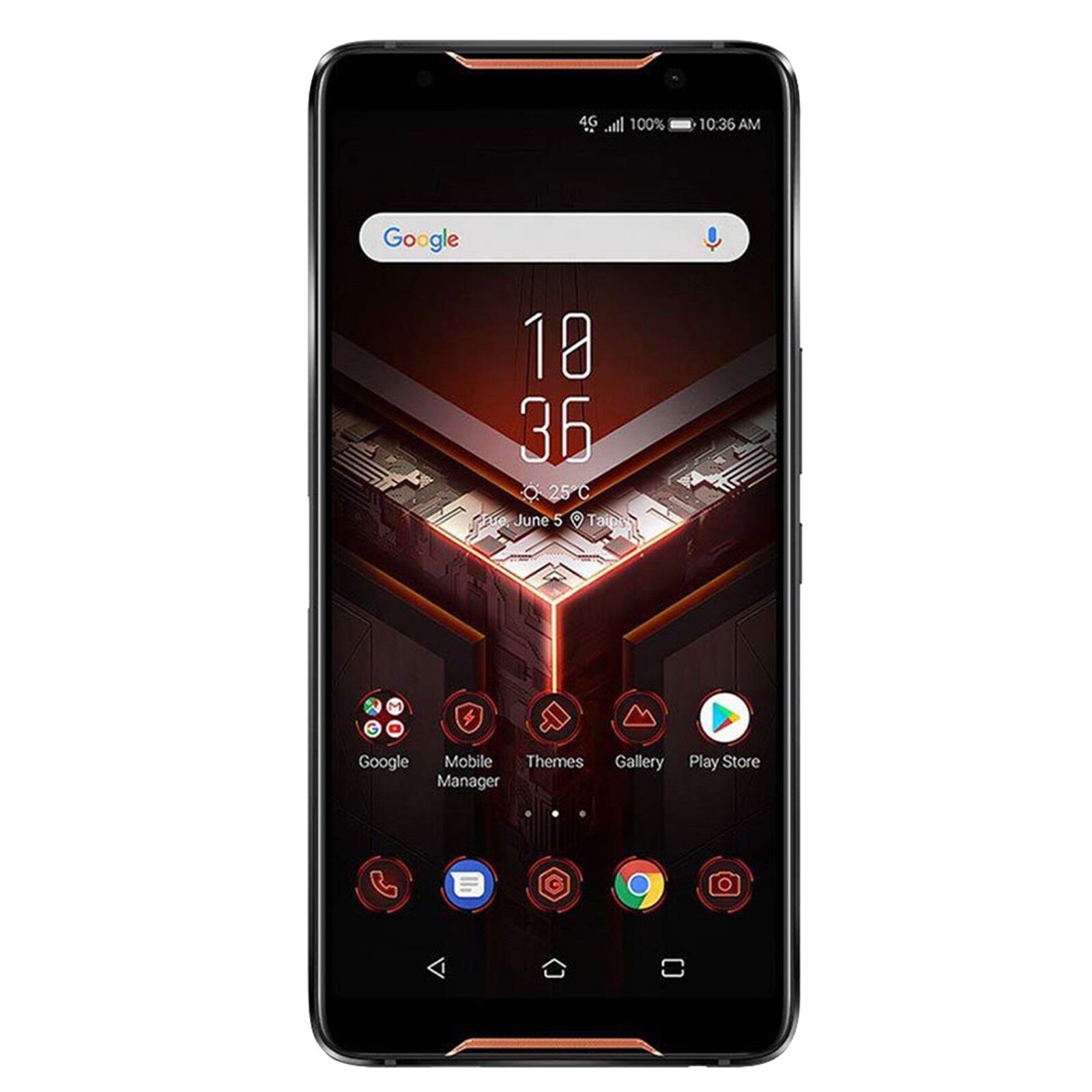 Refurbished) ASUS ROG Phone 2 (ZS660KL) Smartphone 8GB RAM 128GB ROM  Snapdragon 855 Plus 6000 mAh (Black) : : Electronics