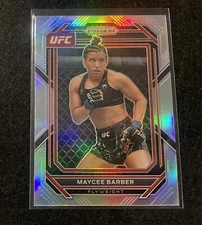 Maycee Barber Silver Prizm 💎 2024 Panini UFC Prizm #162