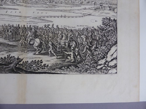 Kupferstich Merian aus Theatrum Europaeum München Isar Gustav Adolph (131) - Picture 7 of 15